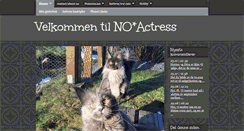 Desktop Screenshot of actress-mainecoon.com