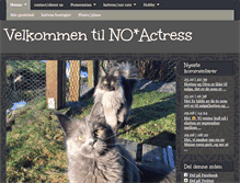 Tablet Screenshot of actress-mainecoon.com